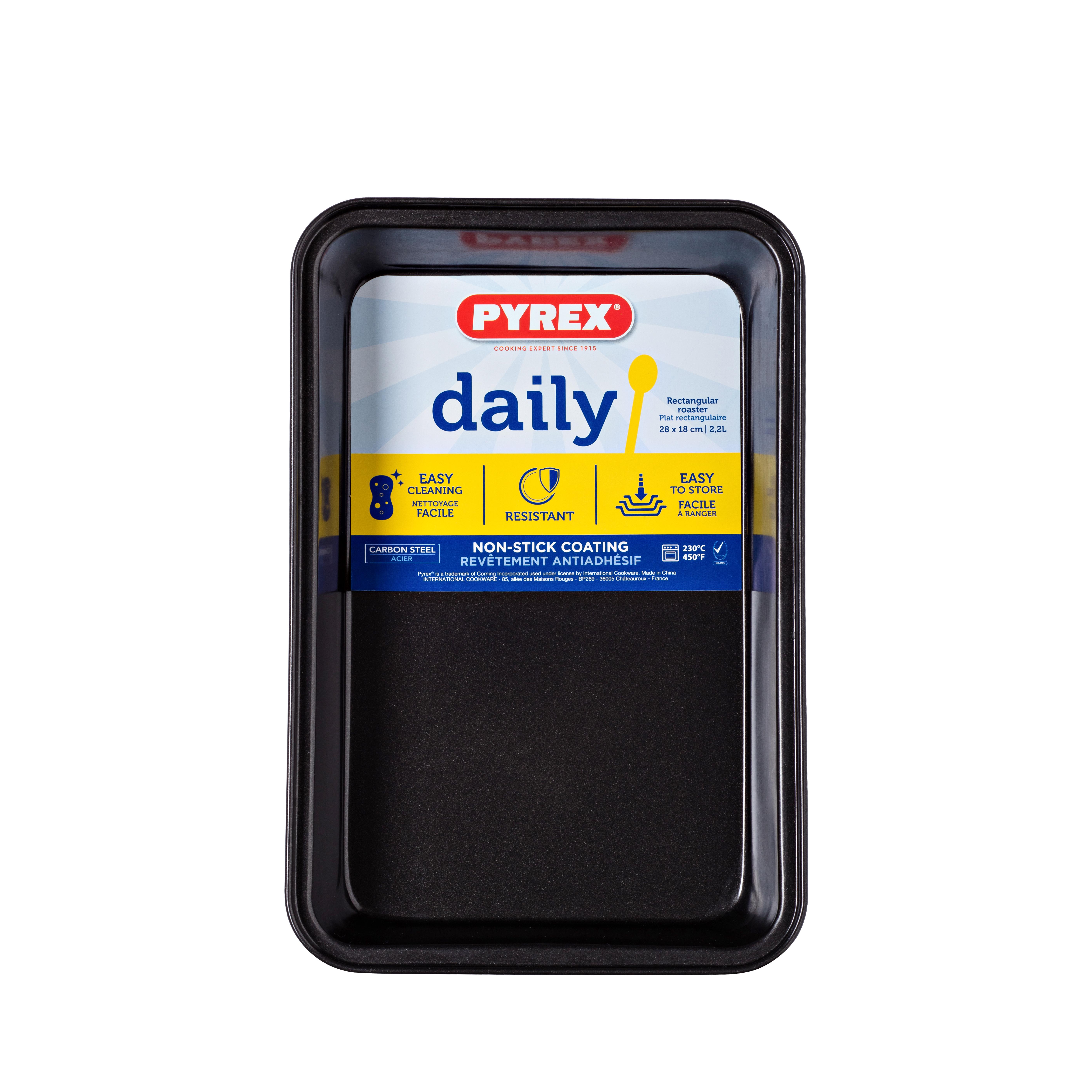 Форма для выпечки PYREX DAILY 28x18 см 2,2 л (UG-DM30RR6/3646) Форма для выпечки PYREX DAILY 28x18 см 2,2 л (UG-DM30RR6/3646)