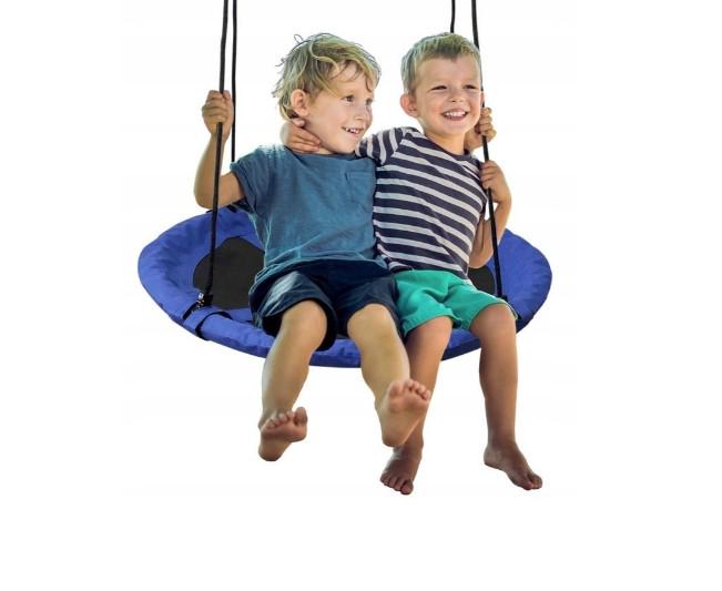 Кресло подвесное Garden Line дачное для детей и взрослых Синий - фото 2 Кресло подвесное Garden Line дачное для детей и взрослых Синий - фото 2