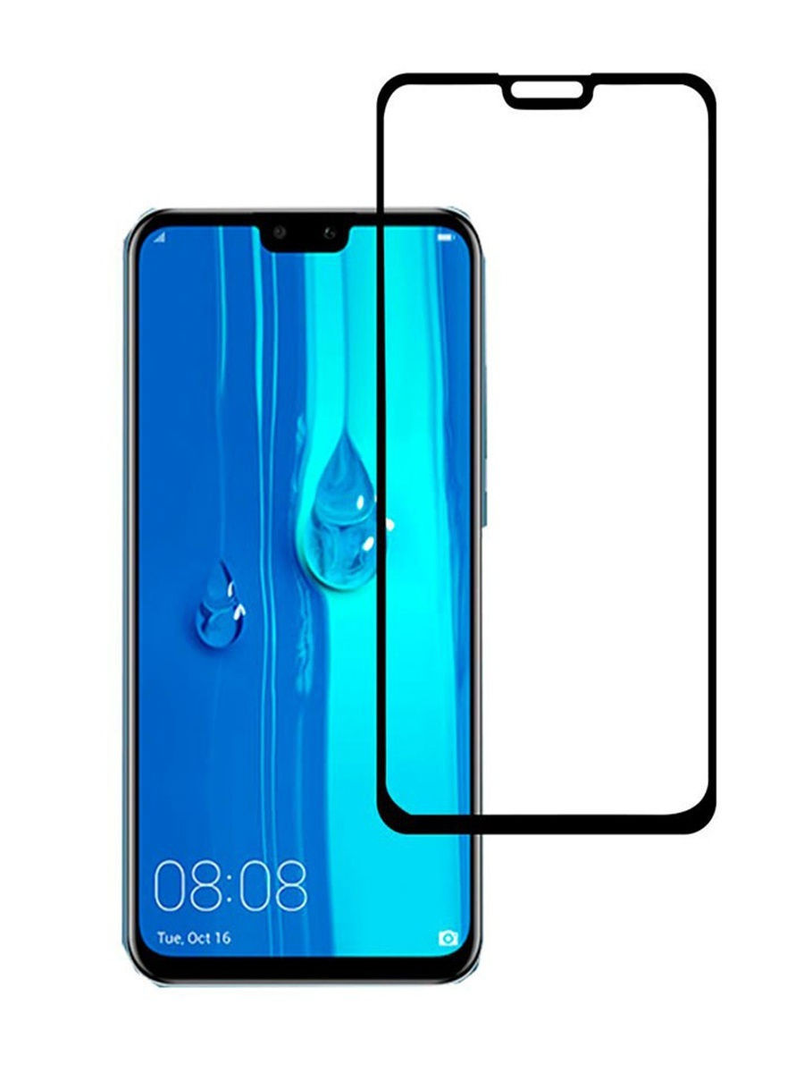 Защитное стекло для Huawei Y9 2019 полная проклейка экрана