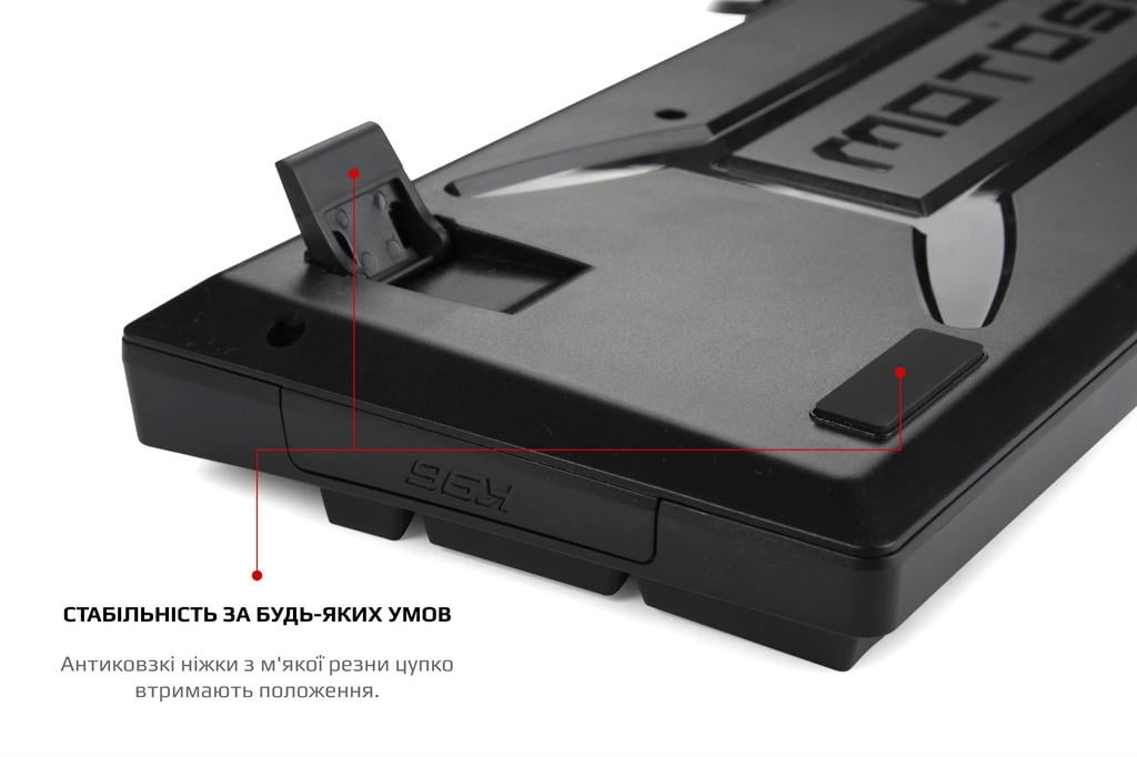 Клавиатура механическая Motospeed CK107 из Outemu Blue RGB USB Черный (620251) - фото 5 Клавиатура механическая Motospeed CK107 из Outemu Blue RGB USB Черный (620251) - фото 5