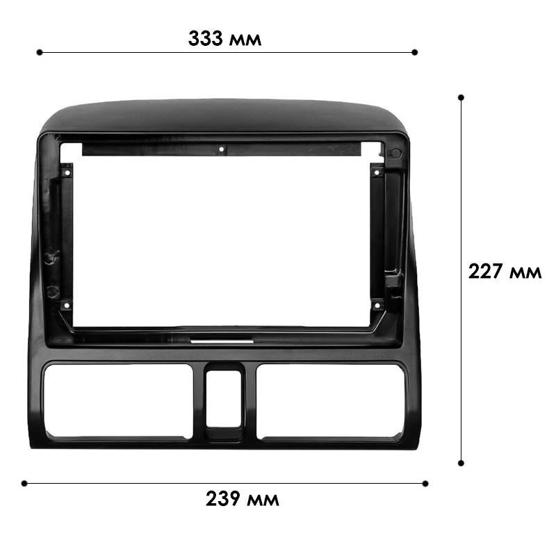 Перехідна рамка Lesko 9" Black для автомобіля Honda CRV 2002 HO 127N - фото 4