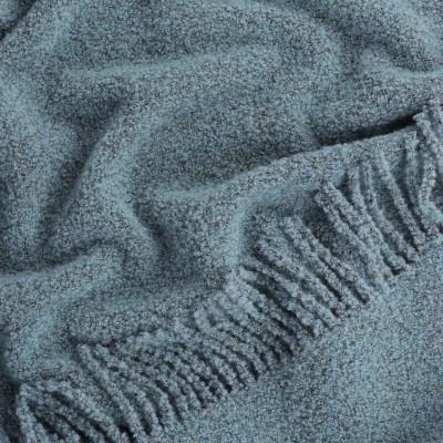 Плед букле 140х200 см Бірюзовий - фото 2