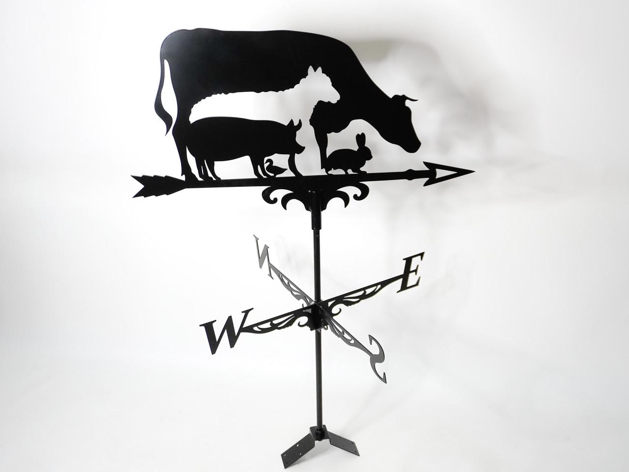 Флюгер большой на крышу Ферма на на высокий дом 125x90 см (1192440)