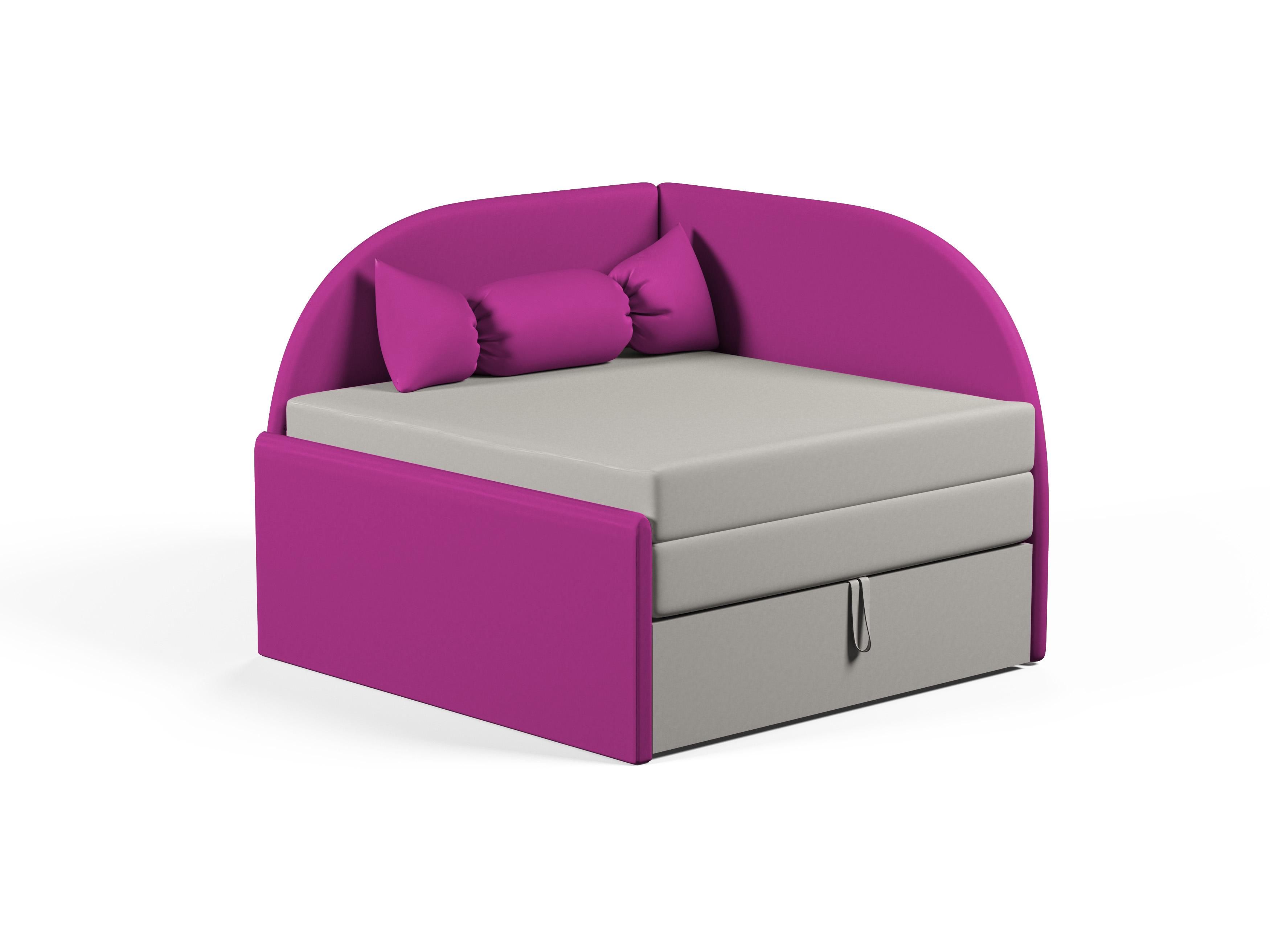 Диван-мини раскладной Viorina-Deko Etna Малютка 03 ЛДСП/ткань Розовый