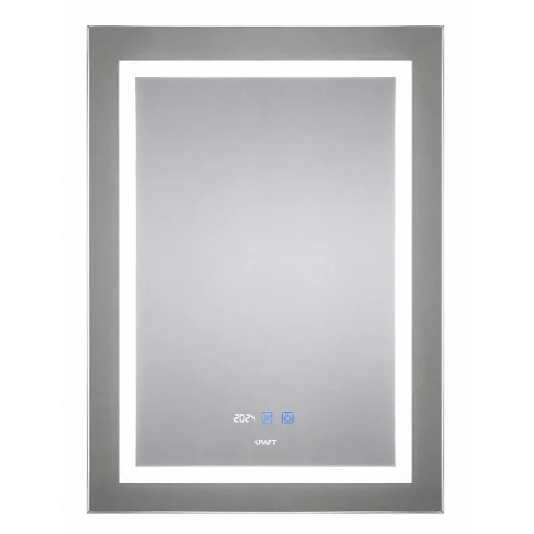 Зеркало с LED подсветкой 8060 прямоугольное вертикальное Зеркало с LED подсветкой 8060 прямоугольное вертикальное