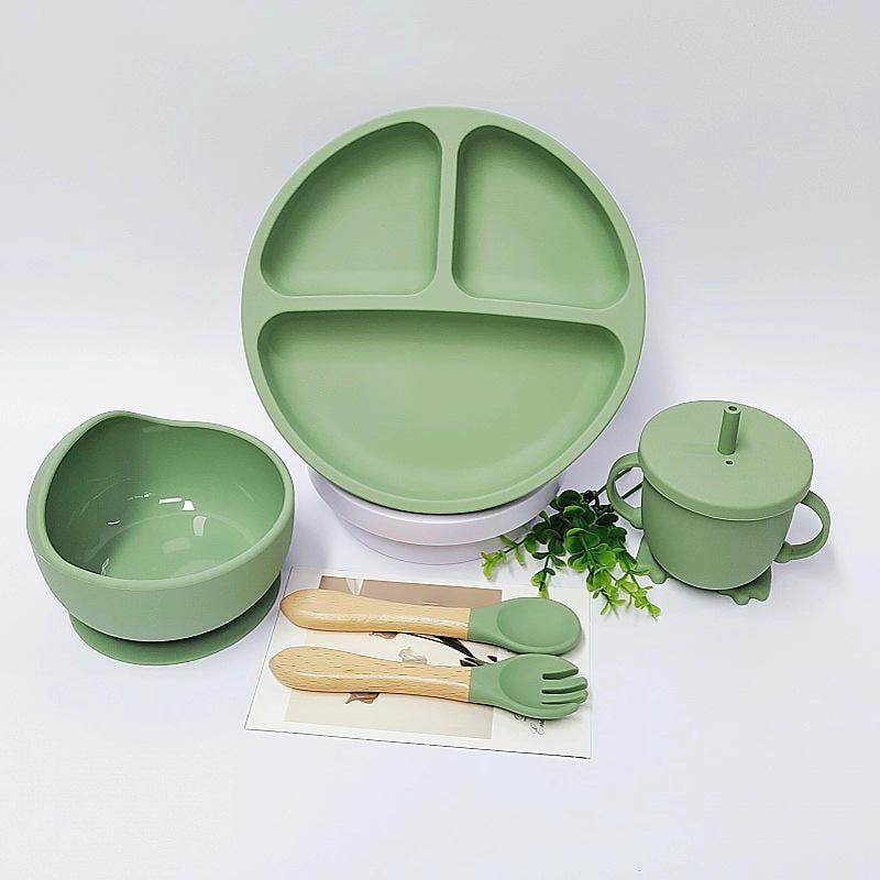 Дитячий посуд для годування RNDSHW img_e76544 Хакі (65940)