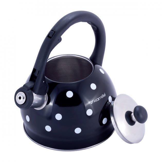 Чайник Kamille KM-1070BL 2 л Черный (105347) - фото 2