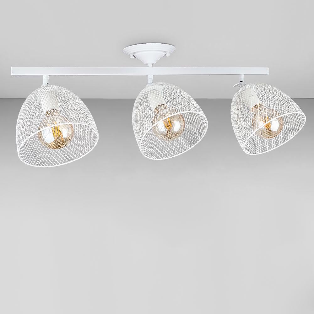 Люстра потолочная лофт Light House LS-18455F-3 WH Белый Люстра потолочная лофт Light House LS-18455F-3 WH Белый