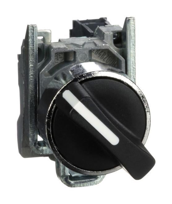 Перемикач I-O Schneider Electric Harmony XB4 1NO 22 мм 2 положення Чорний (XB4BD21) Перемикач I-O Schneider Electric Harmony XB4 1NO 22 мм 2 положення Чорний (XB4BD21)