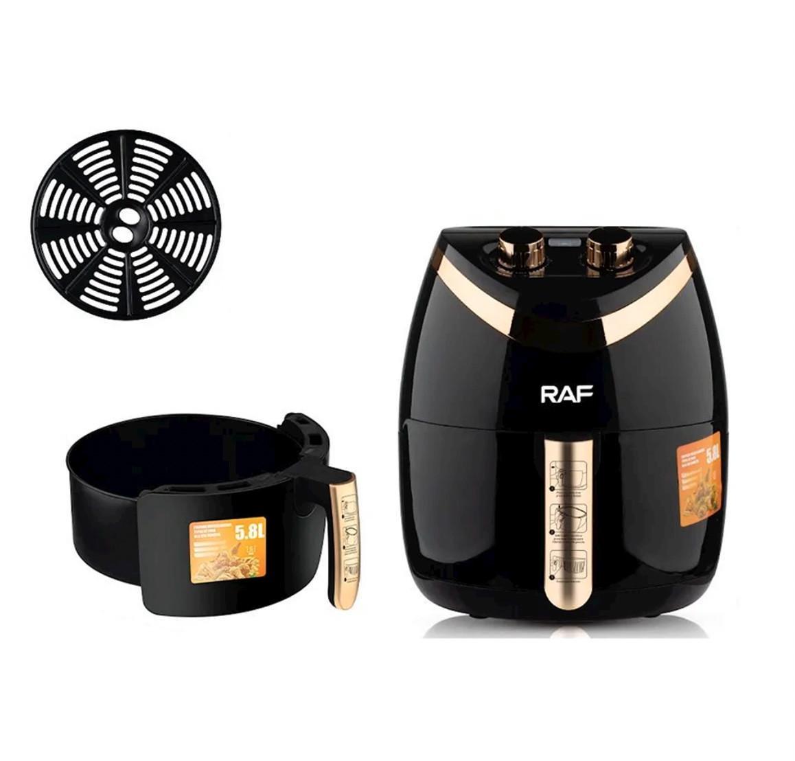 Аэрофритюрница RAF R 5232 Аэрогриль для мяса рыбы 5,8 л 1500 Вт (R 5232)