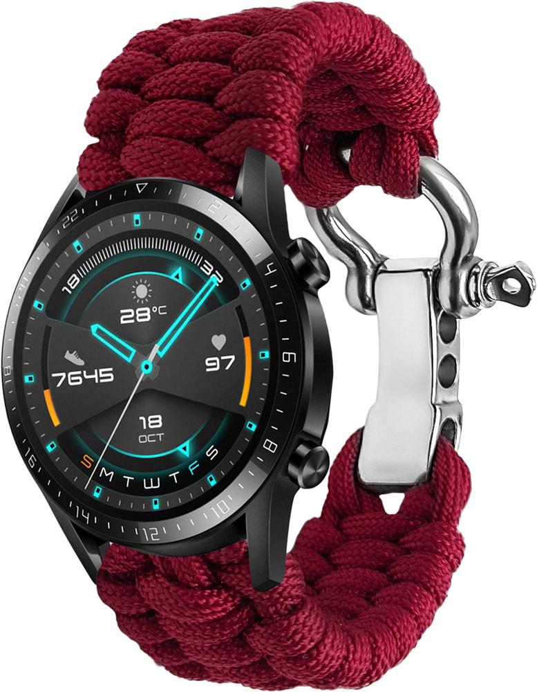 Ремешок из Паракорда Ruper для Huawei Watch GT (22mm) Wine (30803-42)