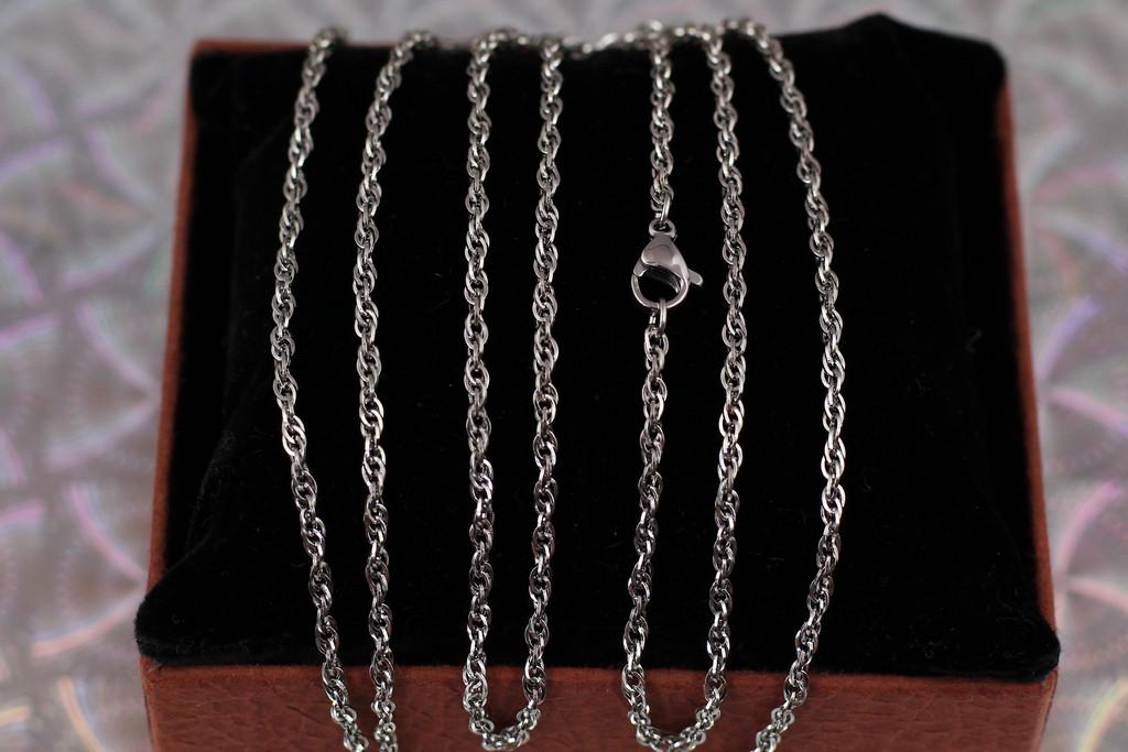 Цепь Xuping Jewelry Корда 45 см 2 мм Серебристый (1896402895)