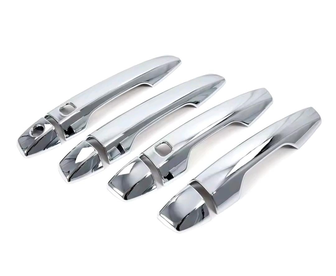 Накладки на ручки дверей Mitsubishi Outlander 4 2022-2025 р./Mitsubishi Ecliose Croos/Nissan X-Trail T33 4 шт. (27455808)