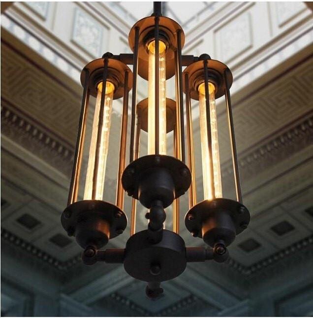 Люстра Long Cage на 4 плафона