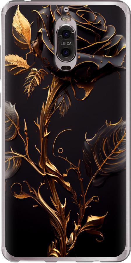 Чехол на Huawei Mate 9 Pro Роза 3 (5552u-819-42517) Чехол на Huawei Mate 9 Pro Роза 3 (5552u-819-42517)