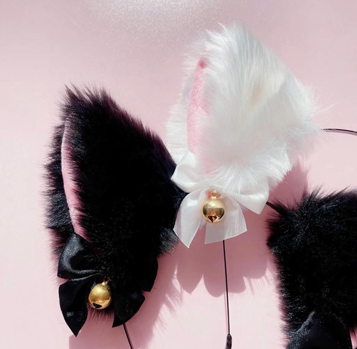 Обручі Wuke Кішка з хутряними вушками та дзвіночками One size 2 шт. - фото 6 Обручі Wuke Кішка з хутряними вушками та дзвіночками One size 2 шт. - фото 6