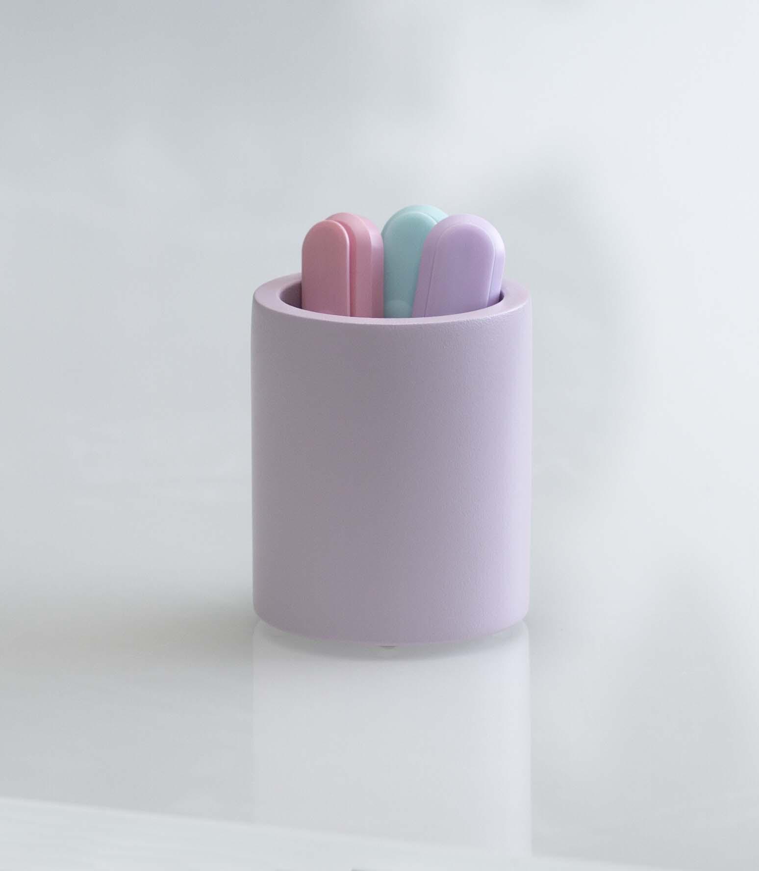 Підставка-органайзер/склянка для канцелярії CUTE Pink