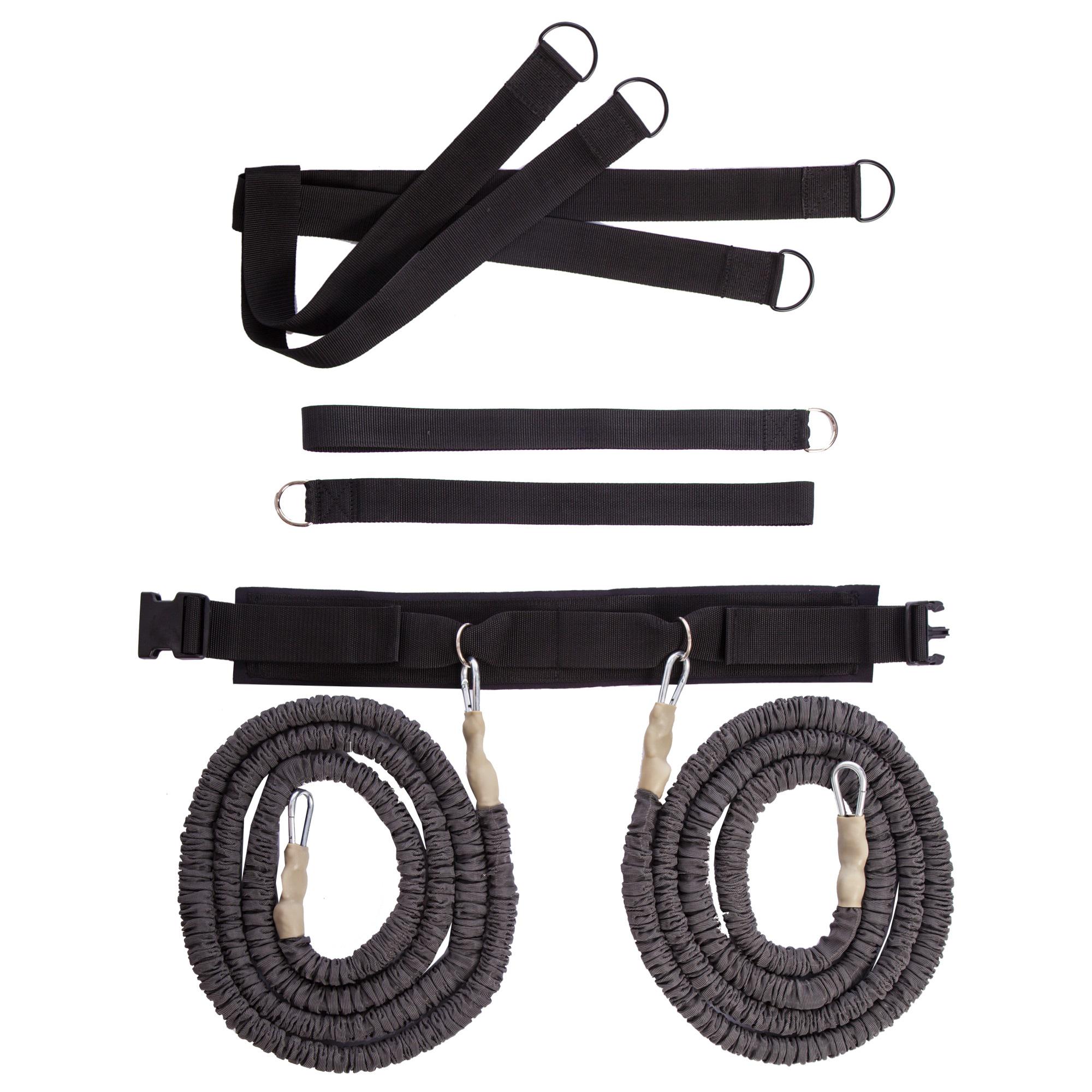 Тренировочная система Zelart SP-Planeta Physical Ability Coordination Trainer FI-3012 парная с креплением на пояс Черный (DR002465)