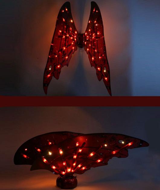 Крылья ангела с музыкой и светом Красный (MAGIC850) - фото 7 Крылья ангела с музыкой и светом Красный (MAGIC850) - фото 7