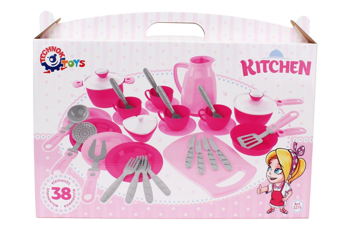 Детский игровой набор ТехноК Кухня 38 елементів (22866)
