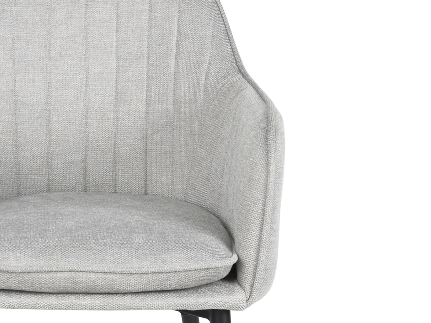 Стілець Intarsio Emily Чорний/Світло-сірий - фото 6 Стілець Intarsio Emily Чорний/Світло-сірий - фото 6