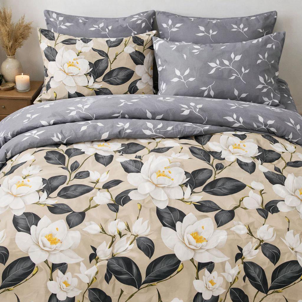 Комплект постельного белья детский PaniPava Silver Magnolia бязь 110х140 см (82171187)