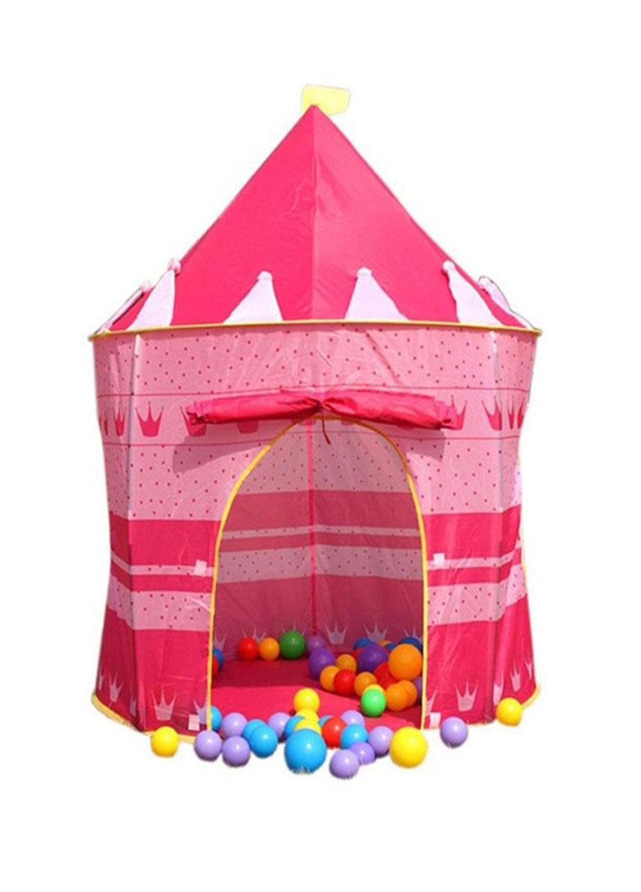 Палатка детская Good Idea игровой замок принцессы для дома и улицы 135х105х105 см Розовый (473630)