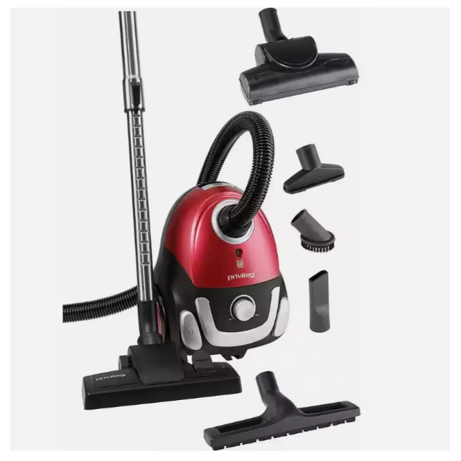 Пылесос мешковый Privileg CJ151JCP-070 для сухой уборки дома 700 Вт (CJ151JCP-070) - фото 3 Пылесос мешковый Privileg CJ151JCP-070 для сухой уборки дома 700 Вт (CJ151JCP-070) - фото 3