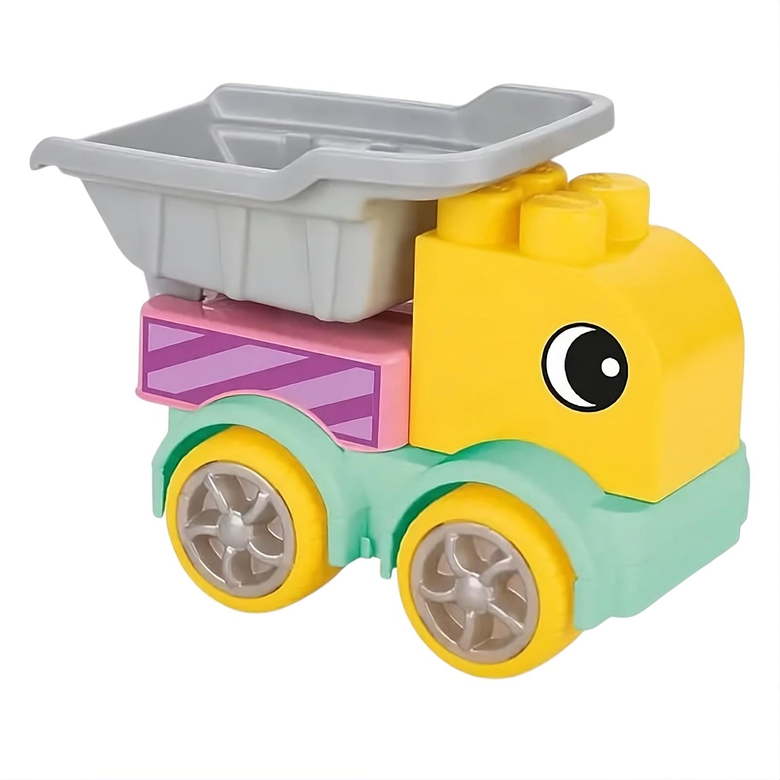 Дитячий конструктор Pilsan Машинки 03-607 "Спецтехніка" 31 елемент 4 машинки - фото 3 Дитячий конструктор Pilsan Машинки 03-607 "Спецтехніка" 31 елемент 4 машинки - фото 3