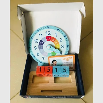 Детская игра Учим время 17x13,5x3,7 см (Q00668) - фото 5 Детская игра Учим время 17x13,5x3,7 см (Q00668) - фото 5