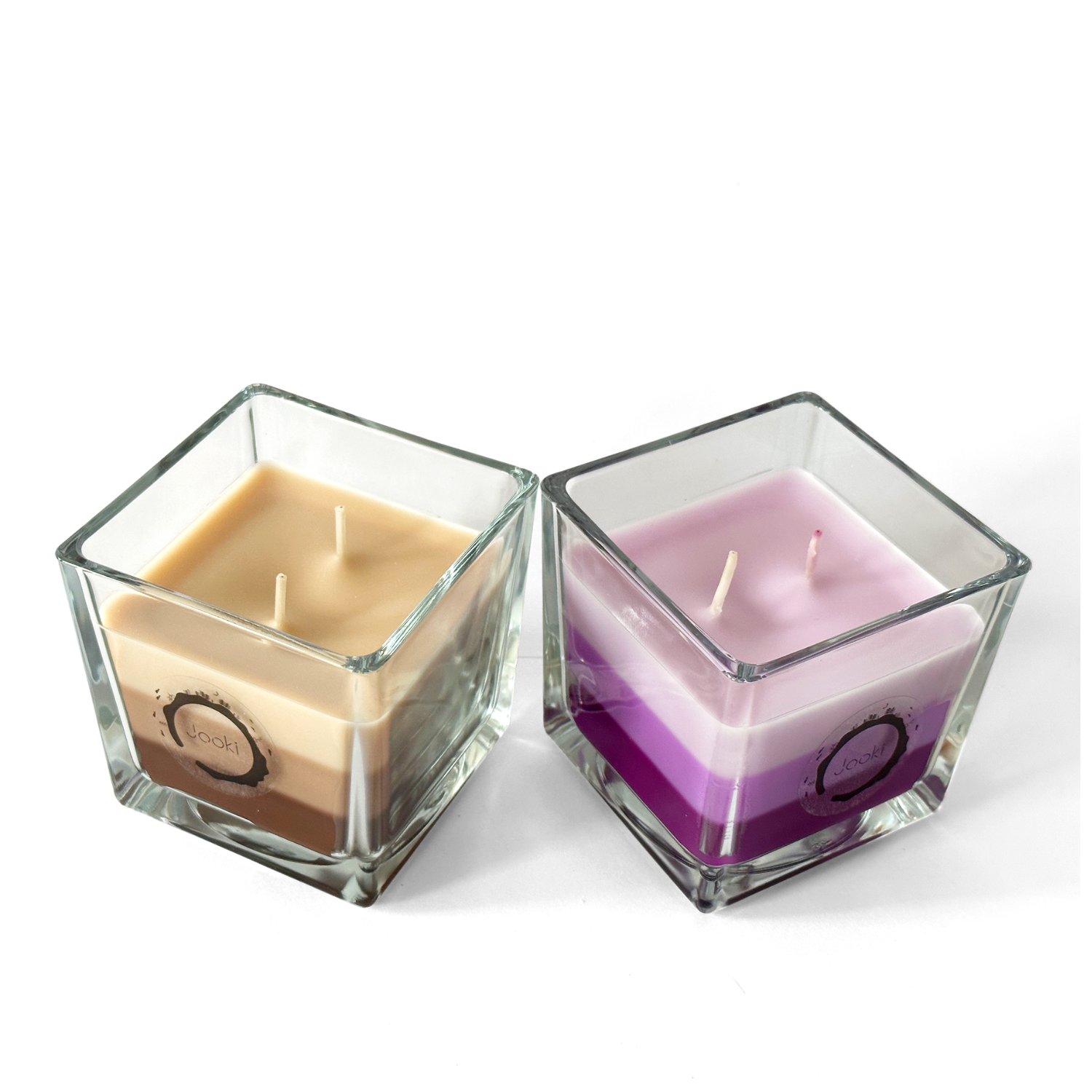 Набор аромасвечек квадратный стакан 2 шт. (25903534)