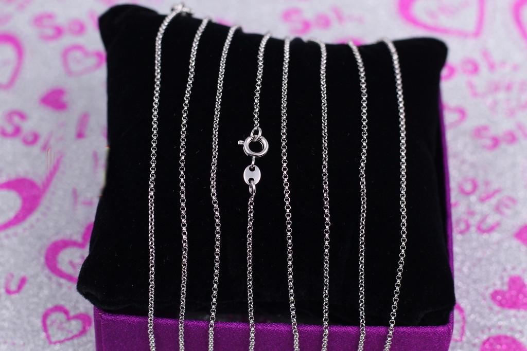 Цепь Xuping Jewelry Якорная 60 см 1 мм Серебристый