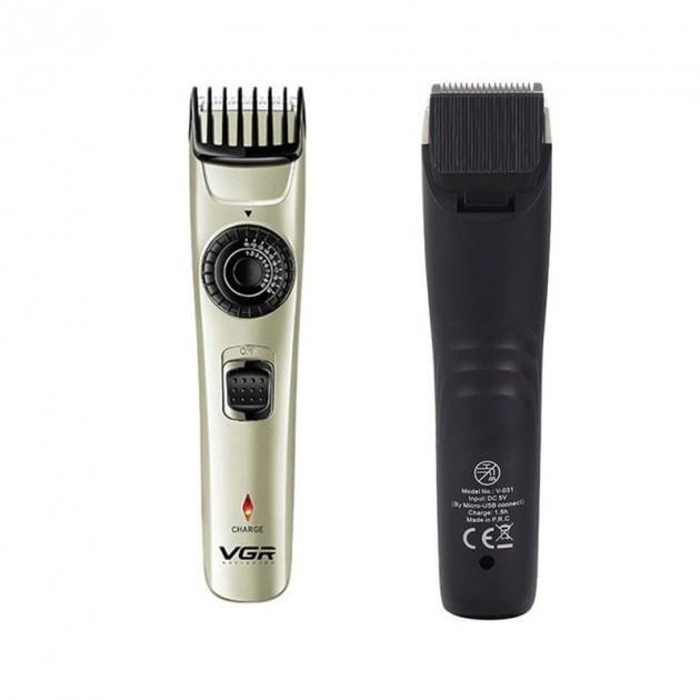 Машинка для стрижки беспроводная VGR V-031 Pro (302525269) - фото 7 Машинка для стрижки беспроводная VGR V-031 Pro (302525269) - фото 7