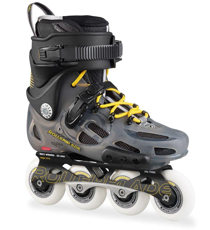 Роликові ковзани Rollerblade TWISTER PRO р. 39,5 Сірий/Жовтий (U1612076636768.3756 - 2)
