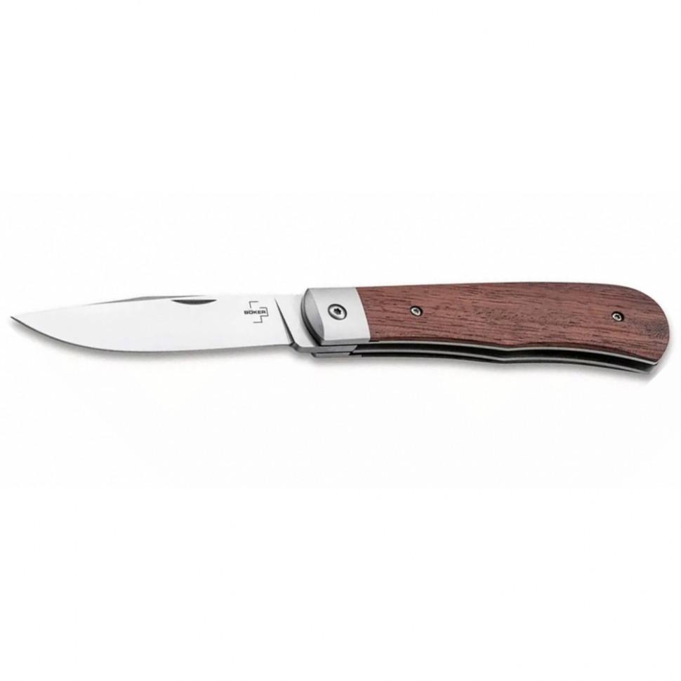 Туристические нож складной Boker Plus Bonfire Bubinga Wooden (01BO181) - фото 2