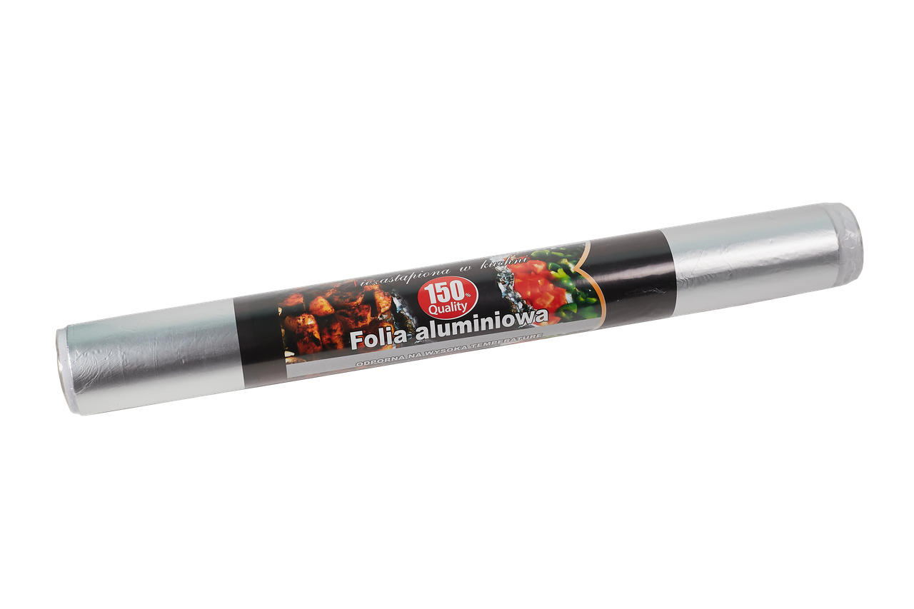Фольга алюминиевая для запекания ЭКО 44 см/150м/9 мкм 600 г (2090542739)