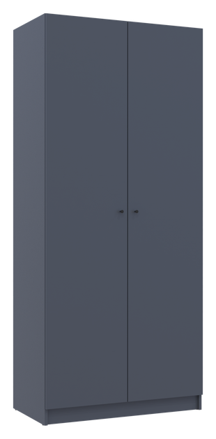 Шкаф Doros Promo с полками 90х48х204 см Графит (42005101)