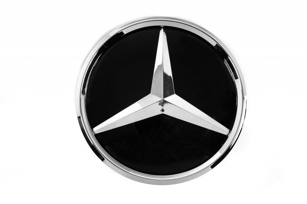 Передняя эмблема под стеклом хром окантовка a2058806406 Davs Auto для Mercedes R-class W251 abs-пластик