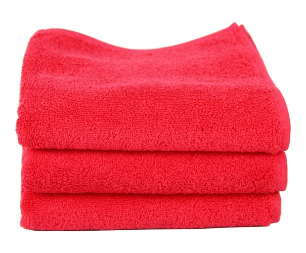 Полотенце махровое Maisonette Izzy 34х80 см малиновий 420 г/м2