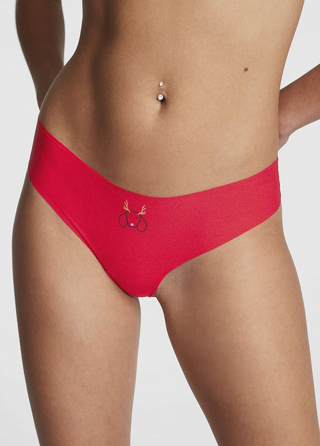 Женские трусы Victoria's Secret L Красный (1440000142061QBJL)