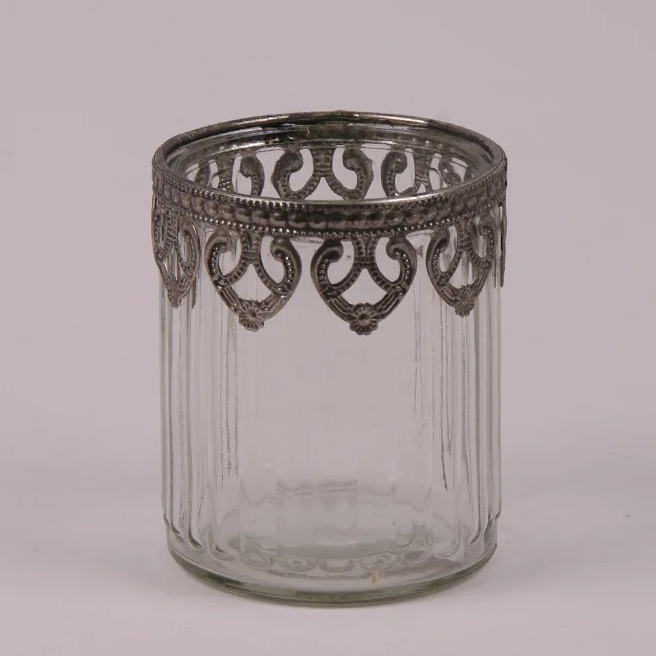 Підсвічник скляний Flora (26812)