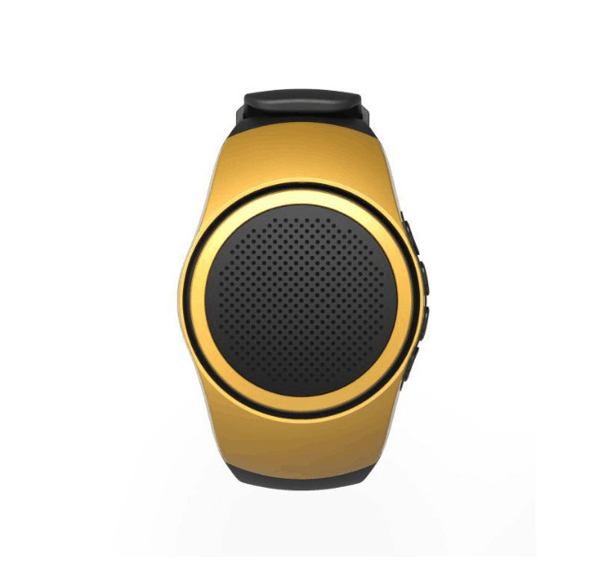 Беспроводная Bluetooth колонка SUNROZ B20 в виде часов 3W Желтый (SUN0409) Беспроводная Bluetooth колонка SUNROZ B20 в виде часов 3W Желтый (SUN0409)