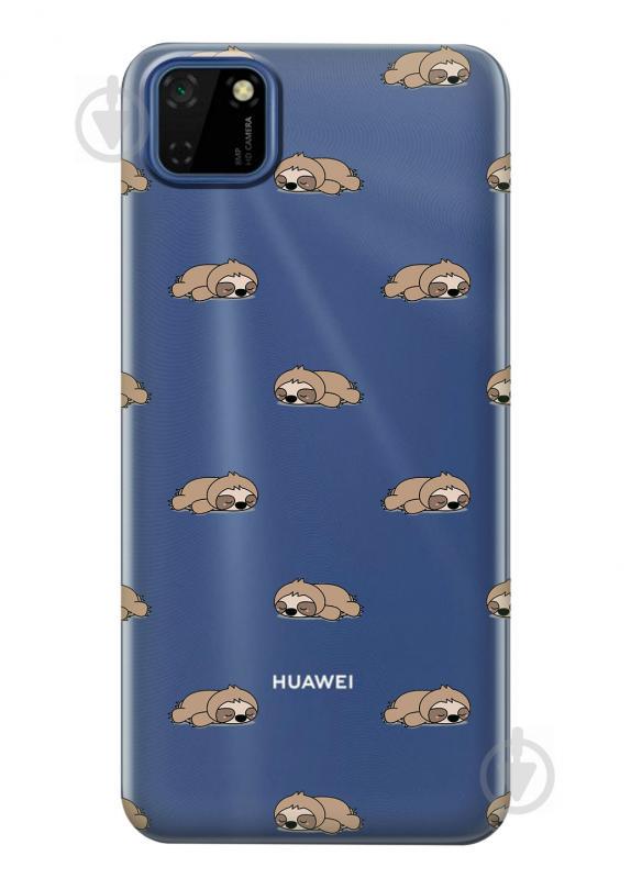 Прозрачный силиконовый чехол iSwag для Huawei Y5p с рисунком - Спящие ленивцы (KS2441) Прозрачный силиконовый чехол iSwag для Huawei Y5p с рисунком - Спящие ленивцы (KS2441)