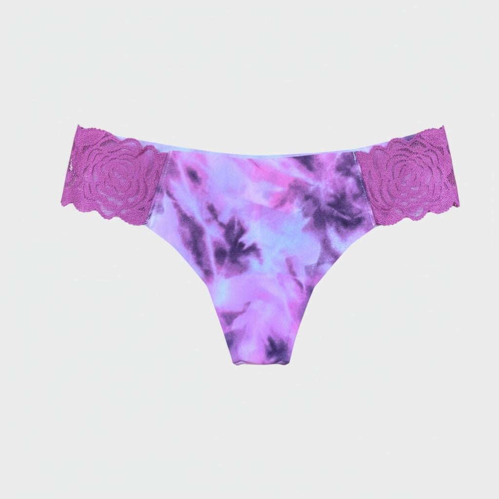 Трусики стринги Victoria's Secret No-Show Panty M Розовый (26204345)