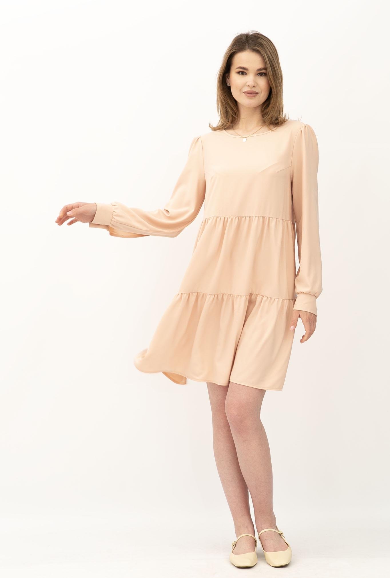 Платье Lesia Ледия р. 52 Пудровый (122530000) Платье Lesia Ледия р. 52 Пудровый (122530000)