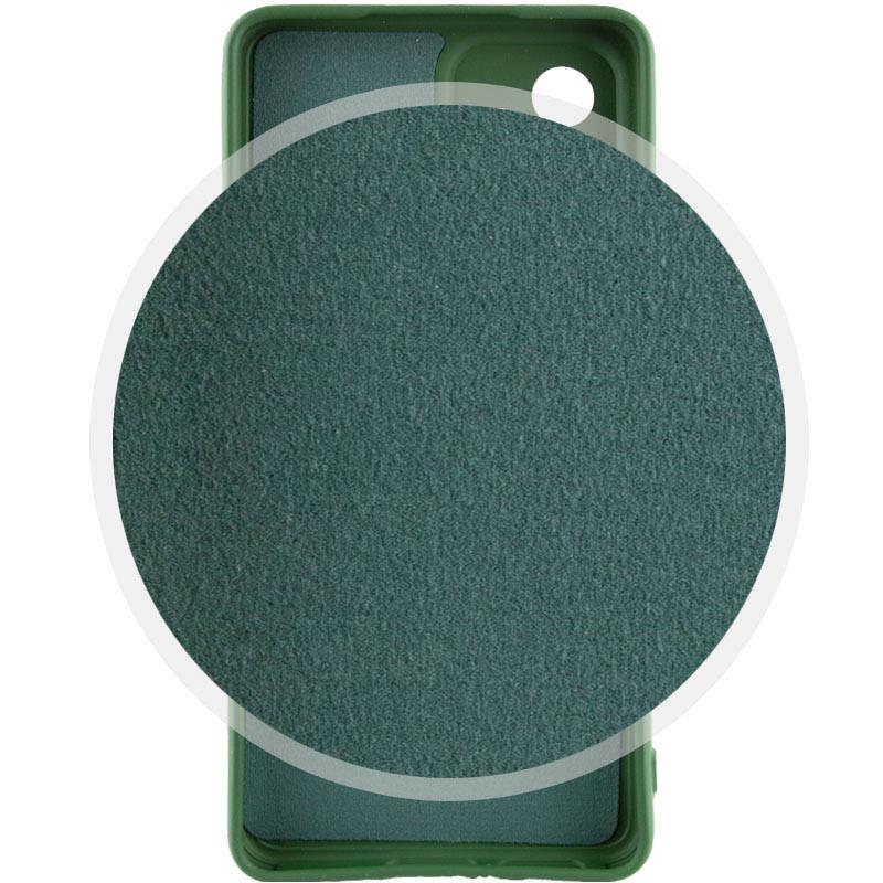 Протиударний Чохол Silicone Cover Lakshmi Full Camera (A) для TECNO Pop 5 LTE Зелений / Dark green - фото 2