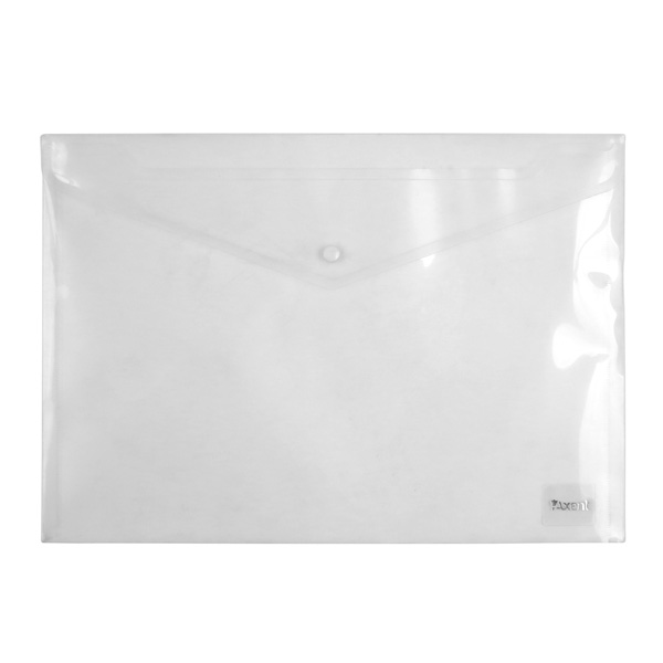 Папка на кнопке А4 Axent 12 шт. Прозрачный (1402-27-A)