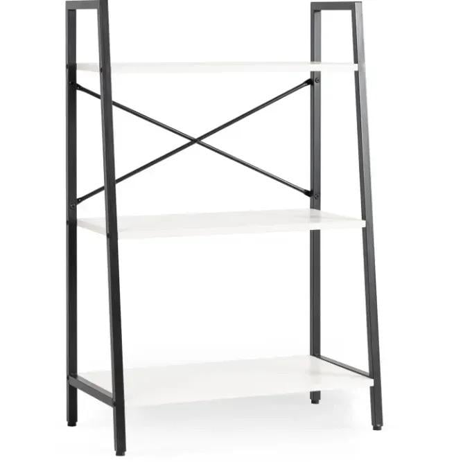 Стелаж лофт для дому Mirpol MEBEL ELITE VIOR 97×64×31 см Білий/Чорний (ME.VIOR/B/CZ/REG) Стелаж лофт для дому Mirpol MEBEL ELITE VIOR 97×64×31 см Білий/Чорний (ME.VIOR/B/CZ/REG)