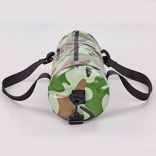 Сумка водонепроницаемая TY-0379 10 л Камуфляж зеленый (39429083) - фото 7 Сумка водонепроницаемая TY-0379 10 л Камуфляж зеленый (39429083) - фото 7