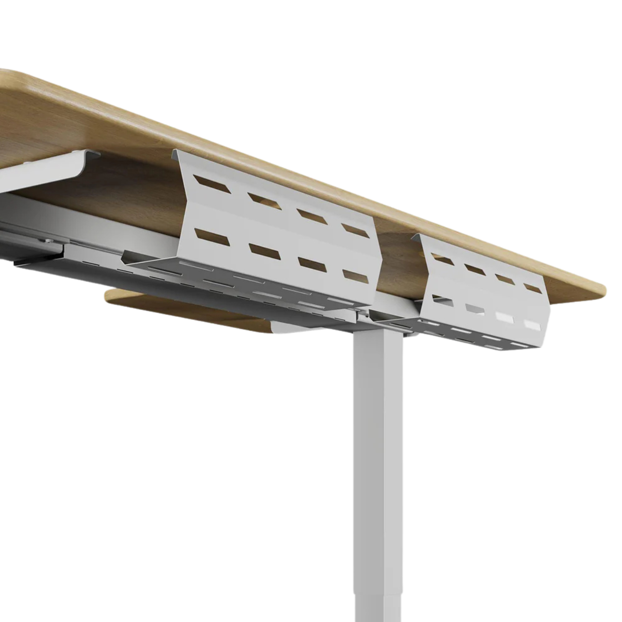 Органайзер для кабелей TEHNOTABLE Compact для компьютерного стола Белый (045-03-02) - фото 2 Органайзер для кабелей TEHNOTABLE Compact для компьютерного стола Белый (045-03-02) - фото 2